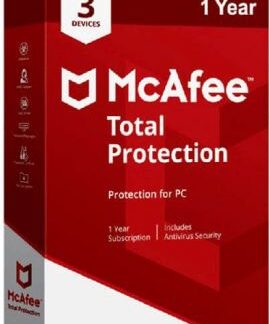 Mcafee Total Security 3 PC 1 Year (3PC / 1Year)